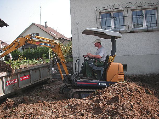 An der Arbeit|Verbundsteine|Kundengärtner Fiore|Neuendorf