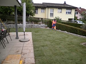 Granitmauer|Kundengärtner Fiore|Neuendorf