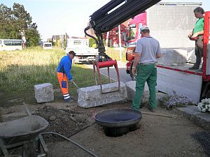 Stahlbecken|Kundengärtner Fiore|Neuendorf