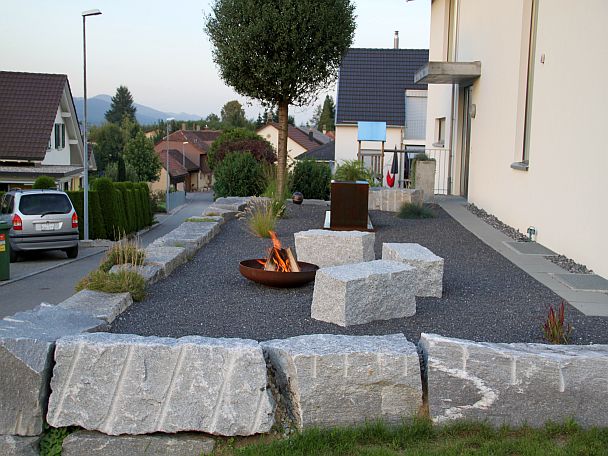 Stahlbecken|Kundengärtner Fiore|Neuendorf