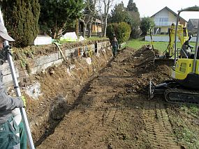 An der Arbeit|Verbundsteine|Kundengärtner Fiore|Neuendorf